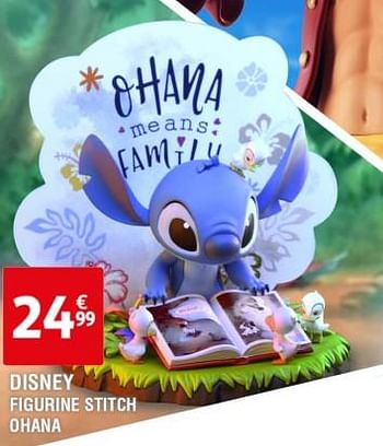 Promoties Disney figurine stitch ohana - Disney - Geldig van 23/04/2024 tot 29/04/2024 bij Auchan