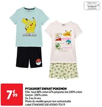 Pyjashort enfant pokemon-Pokemon