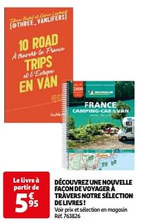 Découvrez une nouvelle façon de voyager à travers notre sélection de livres !-Huismerk - Auchan