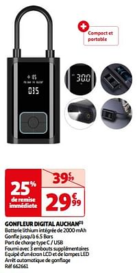 Gonfleur digital auchan-Huismerk - Auchan