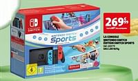 Promoties La console nintendo switch édition switch sports - Nintendo - Geldig van 23/04/2024 tot 29/04/2024 bij Auchan