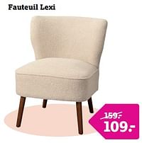 Fauteuil lexi-Huismerk - Leen Bakker