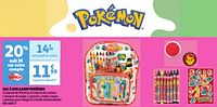 Promotions Sac à dos garni pokémon - Pokemon - Valide de 23/04/2024 à 29/04/2024 chez Auchan Ronq