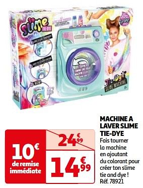 Promotions Machine a laver slime tie-dye - So Slime - Valide de 23/04/2024 à 29/04/2024 chez Auchan Ronq