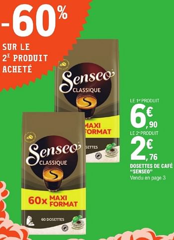 Promoties Dosettes de café senseo - Douwe Egberts - Geldig van 23/04/2024 tot 04/05/2024 bij E.Leclerc