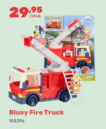 Promotions Bluey fire truck - Bluey - Valide de 15/04/2024 à 17/08/2024 chez Happyland