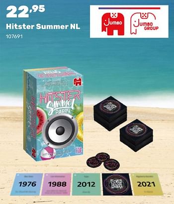 Promotions Hitster summer nl - Jumbo - Valide de 15/04/2024 à 17/08/2024 chez Happyland