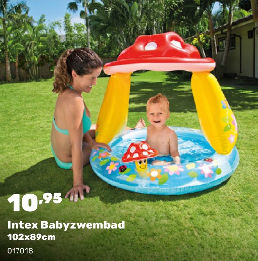 Promotions Intex babyzwembad - Intex - Valide de 15/04/2024 à 17/08/2024 chez Happyland