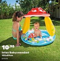 Promoties Intex babyzwembad - Intex - Geldig van 15/04/2024 tot 17/08/2024 bij Happyland