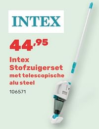 Intex stofzuigerset met telescopische alu steel-Intex