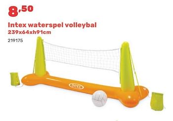 Promoties Intex waterspel volleybal - Intex - Geldig van 15/04/2024 tot 17/08/2024 bij Happyland