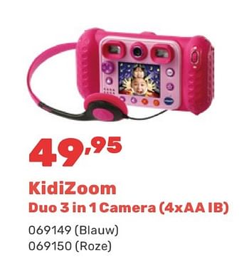 Promoties Kidizoom duo 3 in 1 camera - Kidizoom - Geldig van 15/04/2024 tot 17/08/2024 bij Happyland