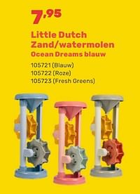 Little dutch zand-watermolen ocean dreams blauw-Little Dutch