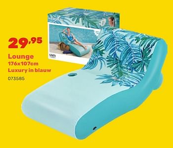 Promoties Lounge luxury in blauw - Huismerk - Happyland - Geldig van 15/04/2024 tot 17/08/2024 bij Happyland