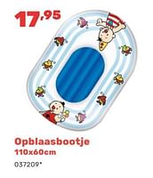 Promoties Opblaasbootje - Bumba - Geldig van 15/04/2024 tot 17/08/2024 bij Happyland