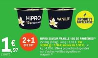 Hipro saveur vanille de protéines-Hipro