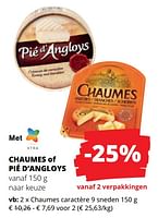 Promoties Chaumes caractère - Chaumes - Geldig van 25/04/2024 tot 08/05/2024 bij Spar (Colruytgroup)