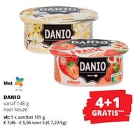 Promoties Danio aardbei - Danio - Geldig van 25/04/2024 tot 08/05/2024 bij Spar (Colruytgroup)