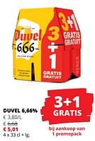 Promoties DUVEL 6,66% - Duvel - Geldig van 25/04/2024 tot 08/05/2024 bij Spar (Colruytgroup)