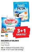Promoties Galbani mozzarella - Galbani - Geldig van 25/04/2024 tot 08/05/2024 bij Spar (Colruytgroup)