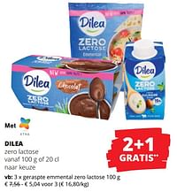 Geraspte emmental zero lactose-Dilea