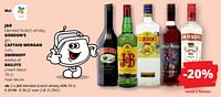Promoties J+b blended scotch whisky - J & B - Geldig van 25/04/2024 tot 08/05/2024 bij Spar (Colruytgroup)