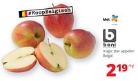 Promoties Magic star appelen - Boni - Geldig van 25/04/2024 tot 08/05/2024 bij Spar (Colruytgroup)