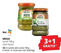 Pesto alla rucola-Sacla