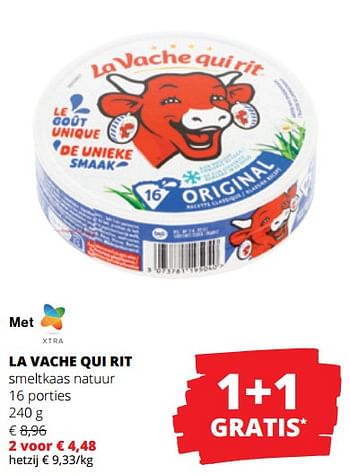 Promotions Smeltkaas natuur - La Vache Qui Rit - Valide de 25/04/2024 à 08/05/2024 chez Spar (Colruytgroup)