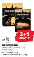 Promoties Sneetjes crème of blok - Old Amsterdam - Geldig van 25/04/2024 tot 08/05/2024 bij Spar (Colruytgroup)