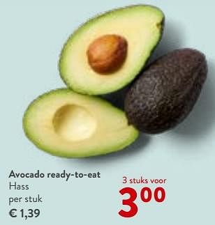 Promoties Avocado ready to eat hass - Hass - Geldig van 24/04/2024 tot 07/05/2024 bij OKay