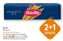 Barilla spaghetti n°5
