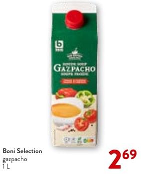 Promotions Boni selection gazpacho - Boni - Valide de 24/04/2024 à 07/05/2024 chez OKay