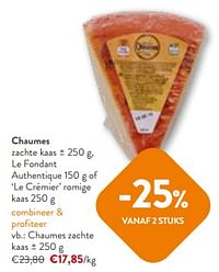Chaumes zachte kaas-Chaumes