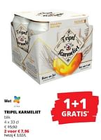 Promoties Tripel karmeliet blik - TRipel Karmeliet - Geldig van 25/04/2024 tot 08/05/2024 bij Spar (Colruytgroup)