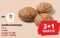 Promoties Waldkornbolletjes - Huismerk - Spar Retail - Geldig van 25/04/2024 tot 08/05/2024 bij Spar (Colruytgroup)