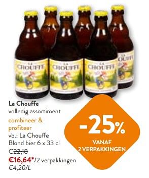 Promotions La chouffe blond bier - Chouffe - Valide de 24/04/2024 à 07/05/2024 chez OKay