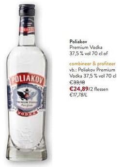 Poliakov premium vodka