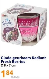 Glade geurkaars radiant fresh berries-Glade