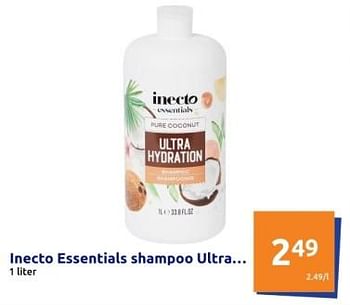 Promoties Inecto essentials shampoo ultra - Inecto - Geldig van 24/04/2024 tot 30/04/2024 bij Action