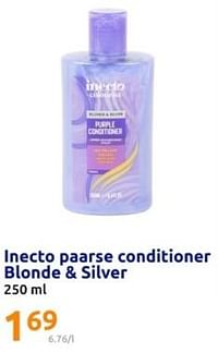 Inecto paarse conditioner blonde + silver-Inecto