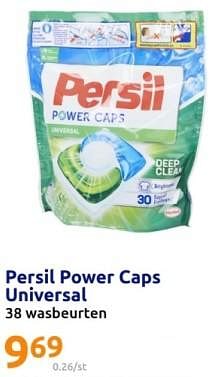 Promotions Persil power caps universal - Persil - Valide de 24/04/2024 à 30/04/2024 chez Action