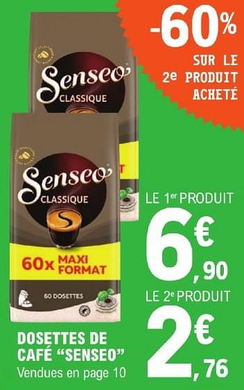 Promoties Dosettes de café senseo - Douwe Egberts - Geldig van 23/04/2024 tot 04/05/2024 bij E.Leclerc