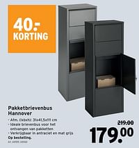 Pakketbrievenbus hannover-Huismerk - Gamma