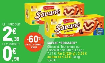 Promoties Savane brossard - Brossard - Geldig van 23/04/2024 tot 04/05/2024 bij E.Leclerc