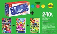 Console switch lite + 1 jeu au choix-Nintendo