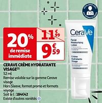 Cerave crème hydratante visage-CeraVe