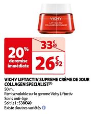 Vichy liftactiv supreme crème de jour collagen specialist-Vichy