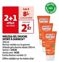 Promoties Weleda gel douche sport à l`arnica - Weleda - Geldig van 23/04/2024 tot 06/05/2024 bij Auchan