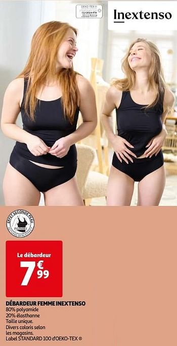 Promoties Débardeur femme inextenso - Inextenso - Geldig van 23/04/2024 tot 06/05/2024 bij Auchan
